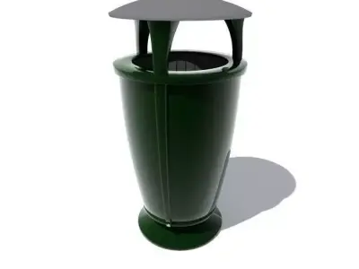 trash bin 5 3D model