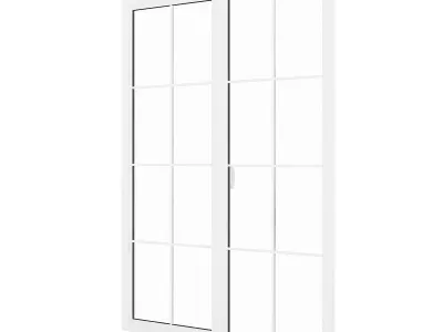 White Window 12 3D model