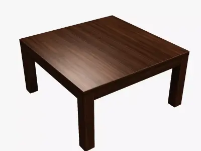 Japanese Kotatsu Table 3D model