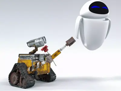 Wall-E Robot 3D model 3D model