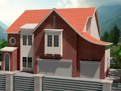 villa valley  3D model