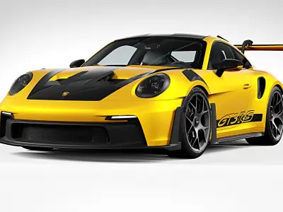  2023 Porsche 911 GT3 RS Yellow 