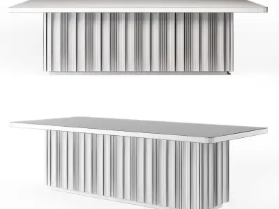 Davani Pure dining table 3D model