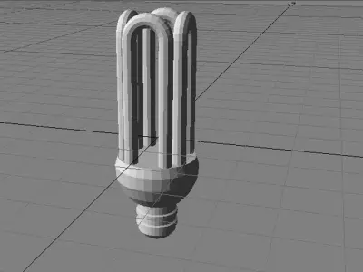 Bulb - Type Decoretive 3D model