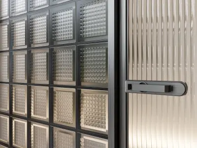 Glass Italia glass blocks 3D model