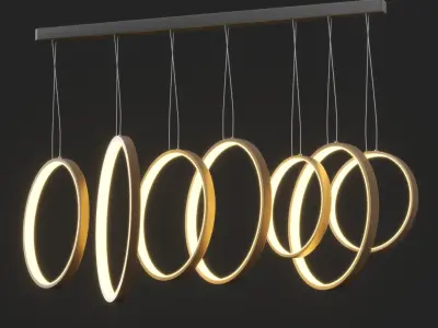 Light Dimmable LED Free 3D model