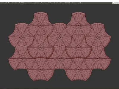 Vele Luce Pala Low-poly 3D model