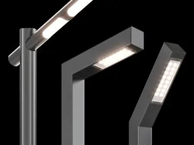Street lamp Integral 3D model