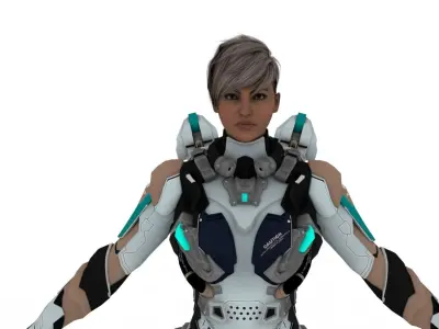 Sci fi  3D model