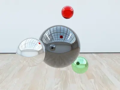 HDRI - Art Museum Gallery Interior 4 Texture