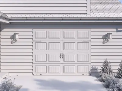 Garage Door 06 3D model