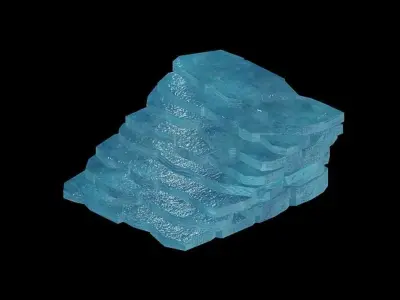 Tongtianhe - ice stone 05 3D model