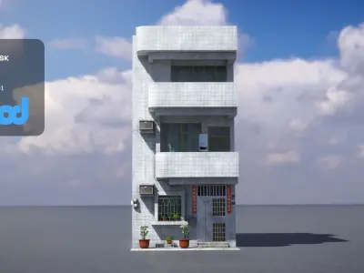 TW house 014 3D model