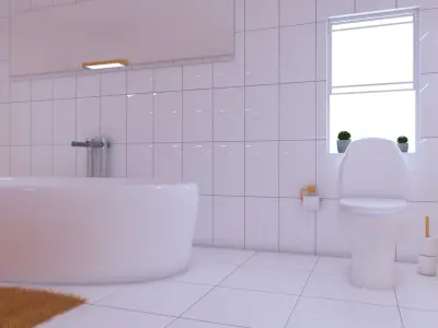 bathroom interior 2 3D model