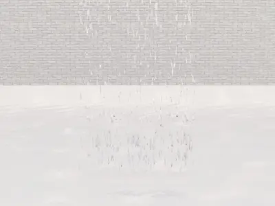 Lumion fountain - animated Low-poly 3D model