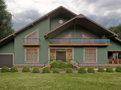 Exterior Scene-4 for Lumion 3D model