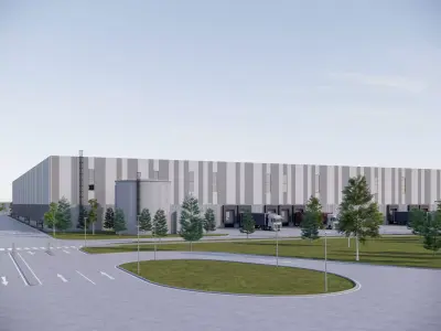 Industrial Hall 2 3D model