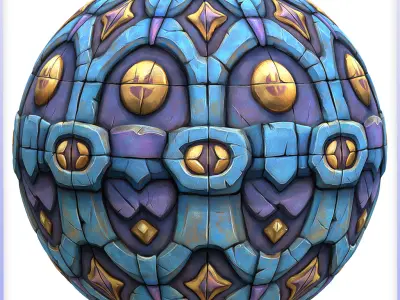 Stylized Wall Seamless Texture Texture 39