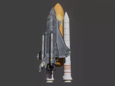 Armageddon X71 Space Shuttle Freedom 3D model