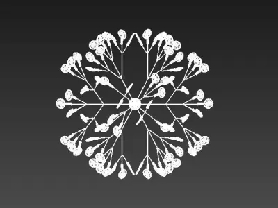 Heracleum II  Moooi 3D model 3D model