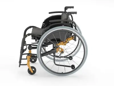 Medical WheelChair 3D model