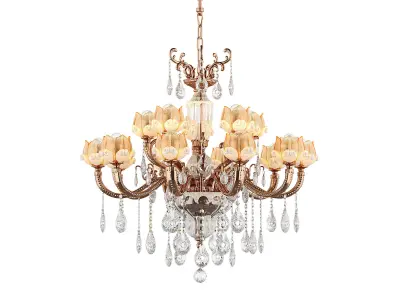 MD 6806-10-5 Osgona Chandelier 3D model