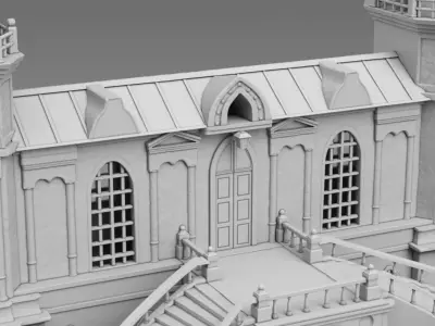 Castle 3D print model order