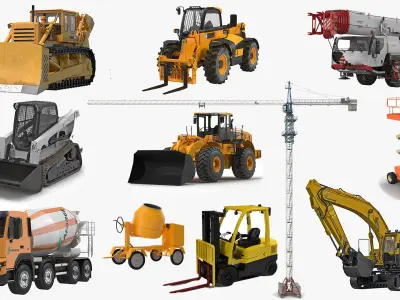  Construction Vehicles Collection 