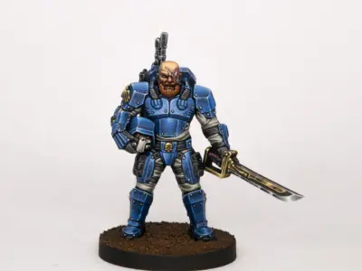 National Guard Infantry 3D print model