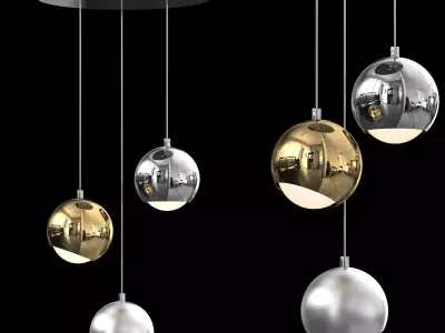 Spider Lamp 3 3D model