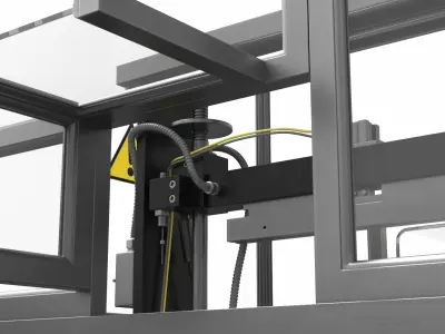  Enclosed Flow Pack Packaging Machine 