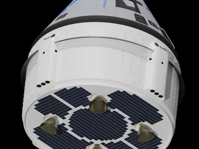 Boeing CST-100 Starliner 3D model