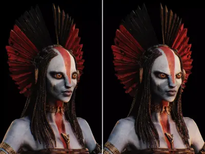 Varang  Low-poly 3D model