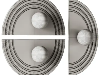 Regina Wall Lamp by Robin 3D model