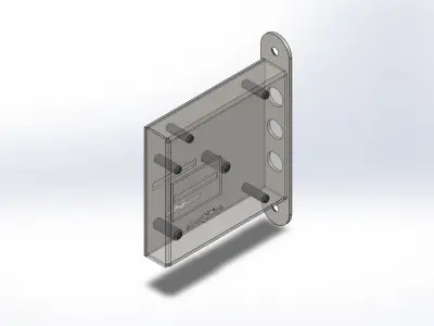 Three-finger lock 3D model