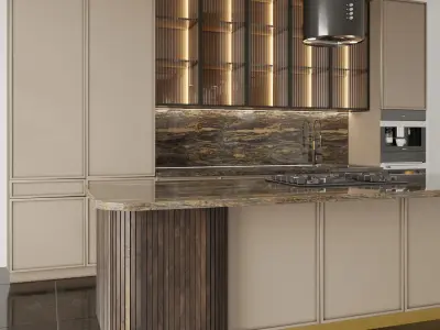 Kitchen 039 3D model