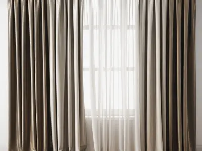 Curtain 110 3D model