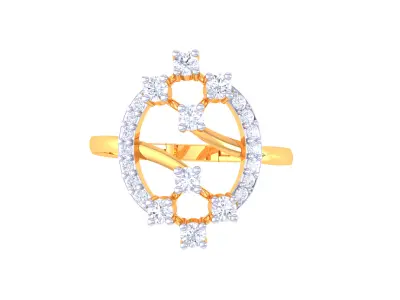  Women Ring MTL 3dm STL OBJ FBX Details 3D print model 86