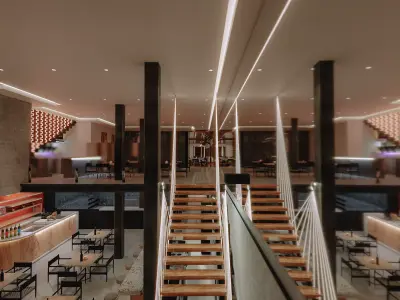 Modern Restaurant  3D model