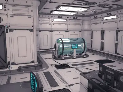 Sci Fi Laboratory 03 3D model