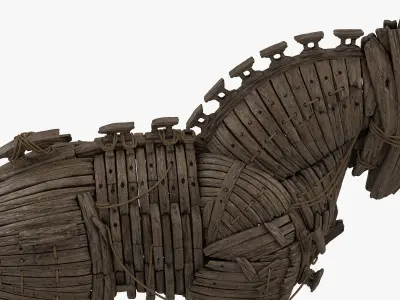  Wooden Trojan Horse 