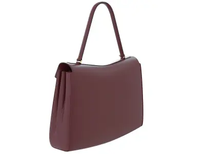 Balenciaga Rodeo Bag Red Low-poly 3D model