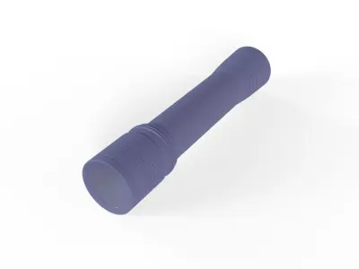 Flashlight Low-poly 3D model