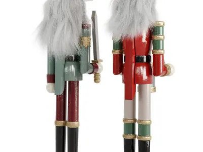 Nutcracker Set 01 3D model