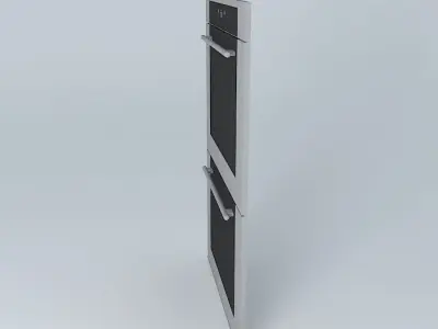 WOlf M series Double stove 3D model