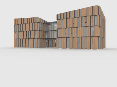 Office 1 Building 3D model