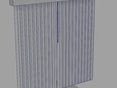 blinds vertical - vertical Free 3D model