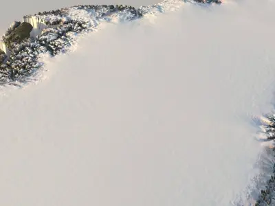 Greenland Terrain Country 3D model