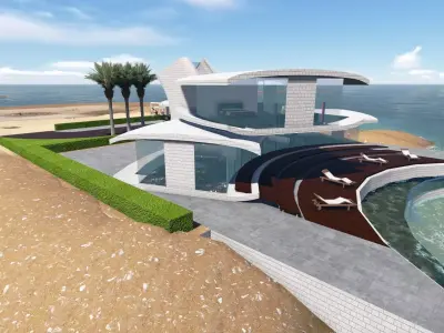 Modern Villa 3D model