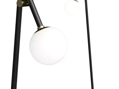 Lulu and Georgia Jeffery Floor Lamp 3D model
